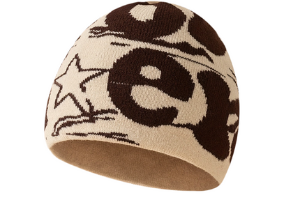 Y2K Unisex “Conq*er” Knitted Beanie