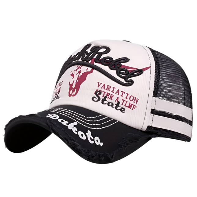 Black Rebel - Unisex Trucker Cap (Adjustable)