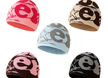 Y2K Unisex “Conq*er” Knitted Beanie