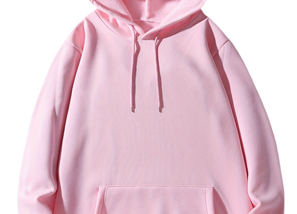 Hoodies For Men, Solid Color Hoodie, Men's Casual Pullover Hooded Sweatshirt With Kangaroo Pocket For Spring Fall, As Gifts, Coquette Style