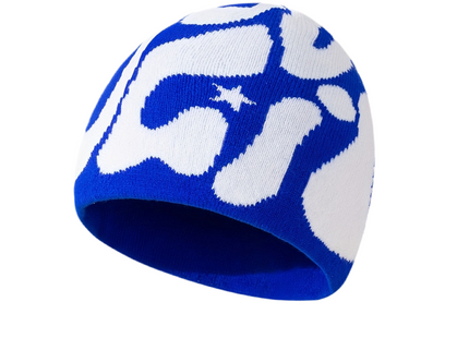 Y2K Unisex Letter Pattern Knitted Beanie