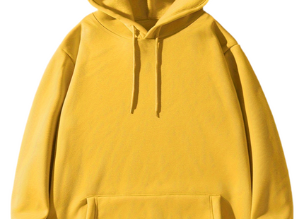 Hoodies For Men, Solid Color Hoodie, Men's Casual Pullover Hooded Sweatshirt With Kangaroo Pocket For Spring Fall, As Gifts, Coquette Style