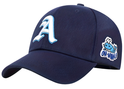 Classic Hippie Embroidery Letter A Baseball Cap