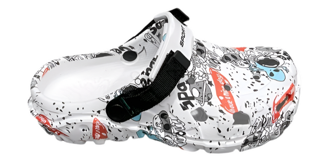 Alien Comic Designed Clogs – Stylish, Breathable & Slip-Resistant