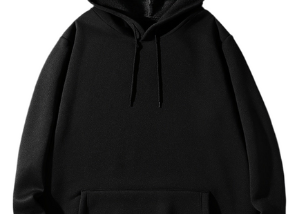 Hoodies For Men, Solid Color Hoodie, Men's Casual Pullover Hooded Sweatshirt With Kangaroo Pocket For Spring Fall, As Gifts, Coquette Style
