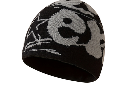 Y2K Unisex “Conq*er” Knitted Beanie