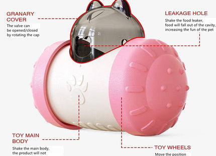 Cat Toys Interactive Pet Toys Treat Dispenser