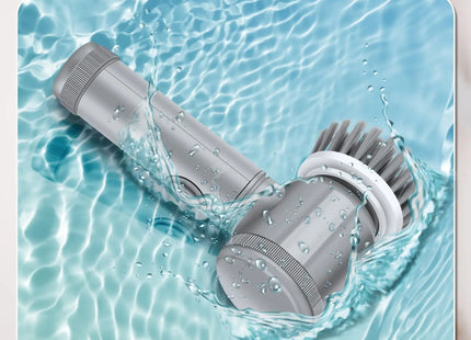 Electric cleaning brush heads and attachments