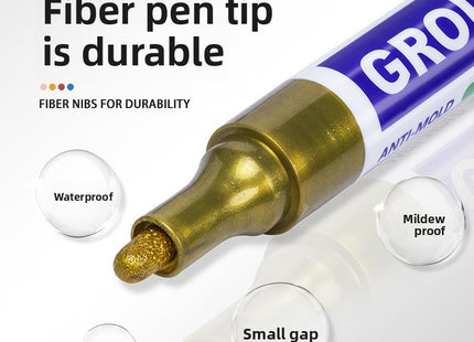 WSGenie Tile Grout Marker Pen — colour options White Black Gray Dark Gray