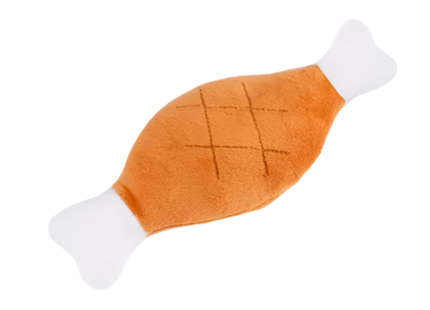 Squeaky plushy Dog Toy (Chicken Wing) - WSGenie