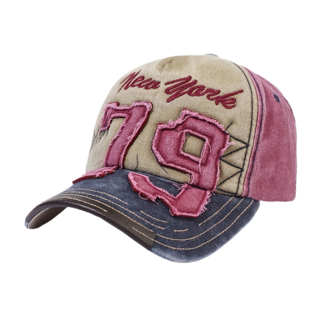 New York 79 - Embroidered Trucker Cap Vintage