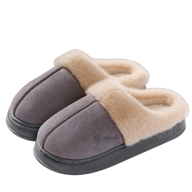 Recci Cozy Plush Lined Winter Slippers Unisex
