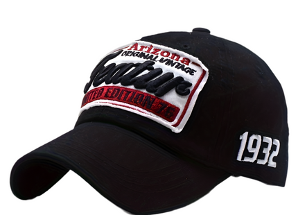 Vintage “Featur” - Embroidered Baseball Cap