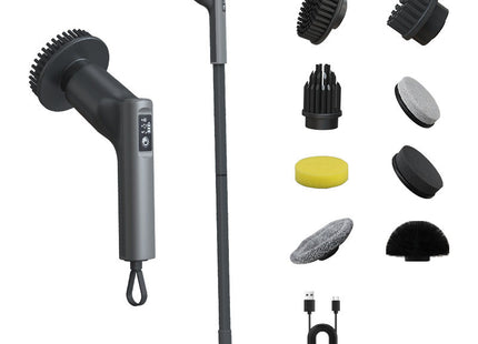 Multifunctional Electric Cleaning Brush with 8 Brush Heads