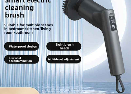 Multifunctional Electric Cleaning Brush with 8 Brush Heads
