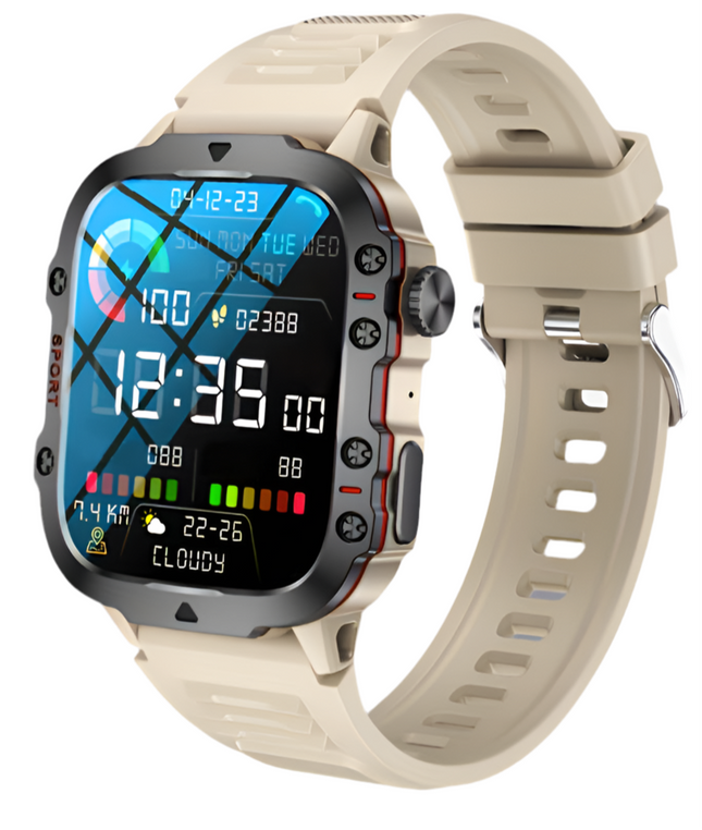 DAORKOW Rugged Smart Watch Unisex