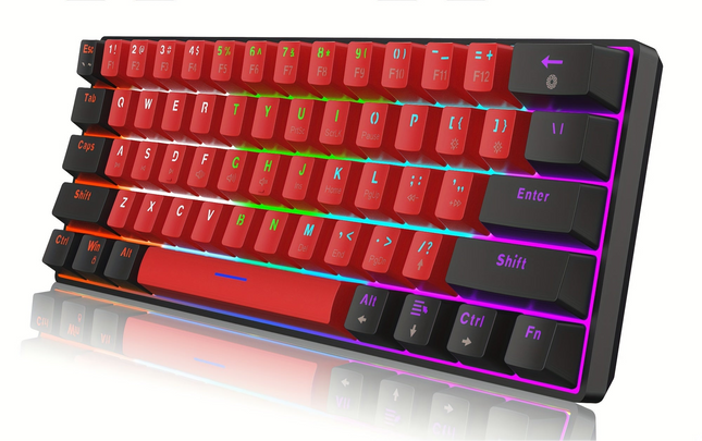 SNPURDIRI 60% Wired Mechanical Gaming Keyboard