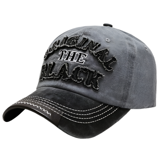 THE BLACK - Embroidered Adjustable Trucker Cap