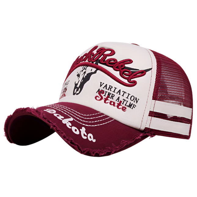 Black Rebel - Unisex Trucker Cap (Adjustable)