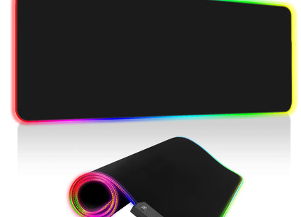 Large LED Gaming Mouse Pad with Anti Slip Base