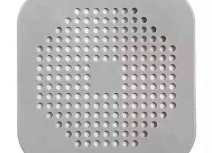 Silicone Shower Drain Hair Catcher | Floor Drain Filter Cover | White & Grey
