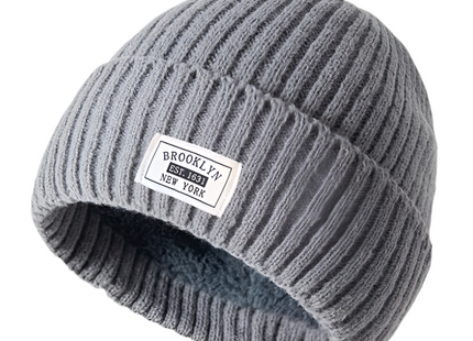Unisex Brooklyn Ribbed Knit Beanie