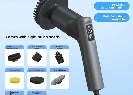 Multifunctional Electric Cleaning Brush with 8 Brush Heads