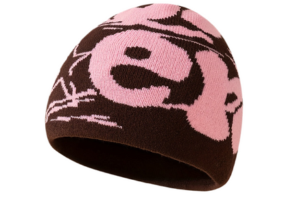 Y2K Unisex “Conq*er” Knitted Beanie