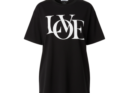 Womens Oversized 'Love' design Short Sleeves T Shirt