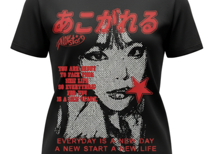 Y2K "New Start" Crew Neck T-Shirt