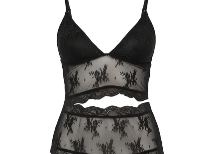 Lace Stitched Tank Top