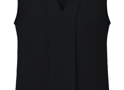 Women's Elegant Sleeveless V-Neck Blouse - Breezy Chic Top Ideal For Spring & Summer, Versatile Fashion For Casual Or Formal Wear