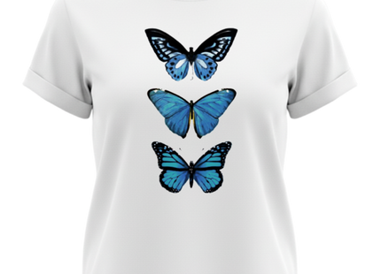 Crew Neck Casual Printed T-shirt For Women