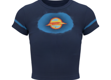 Aesthetic Graphic T Shirts Women Flower Print O Neck Tee