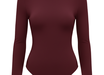 Women's Mock Turtleneck Rayon Jumpsuit