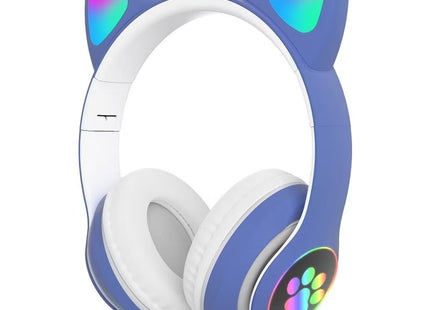 Adorable Cat Ears Wireless B39 Headphones