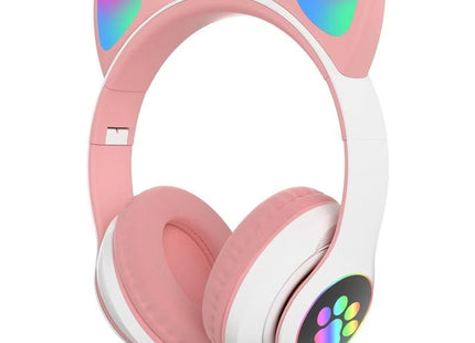 Adorable Cat Ears Wireless B39 Headphones