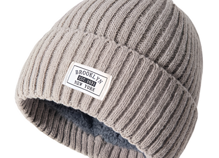 Unisex Brooklyn Ribbed Knit Beanie