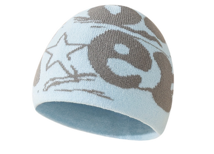 Y2K Unisex “Conq*er” Knitted Beanie