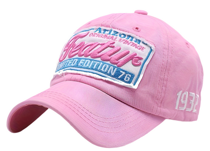 Vintage “Featur” - Embroidered Baseball Cap