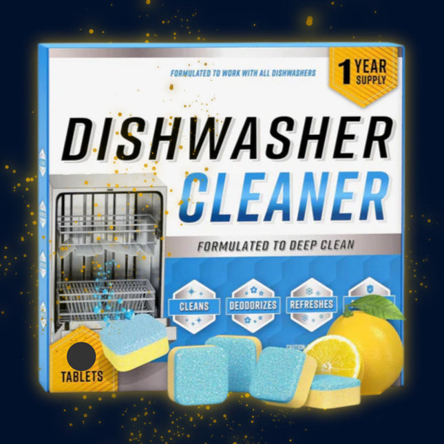Dishwasher Cleaner and Deodorizer Tablets WSGenie