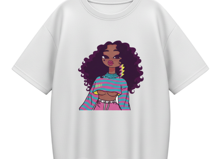 Black girls print Design short sleeve Tshirts