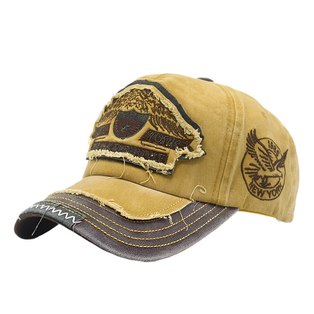 Vintage New York Eagle Unisex Baseball Cap (Adjustable)