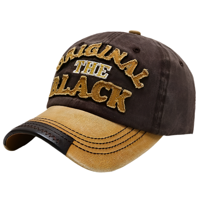 THE BLACK - Embroidered Adjustable Trucker Cap