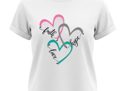 Crew Neck Casual Printed T-shirt For Women