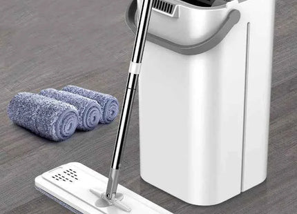 Flat Mop & Bucket Set