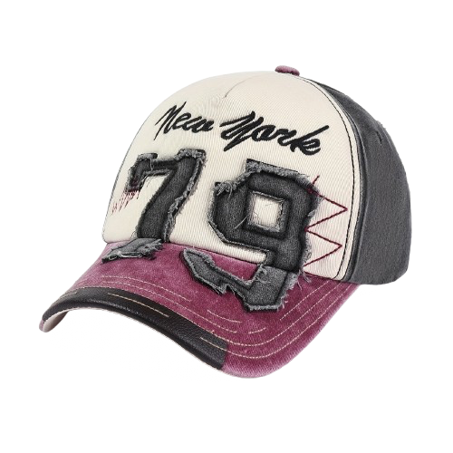 New York 79 - Embroidered Trucker Cap Vintage