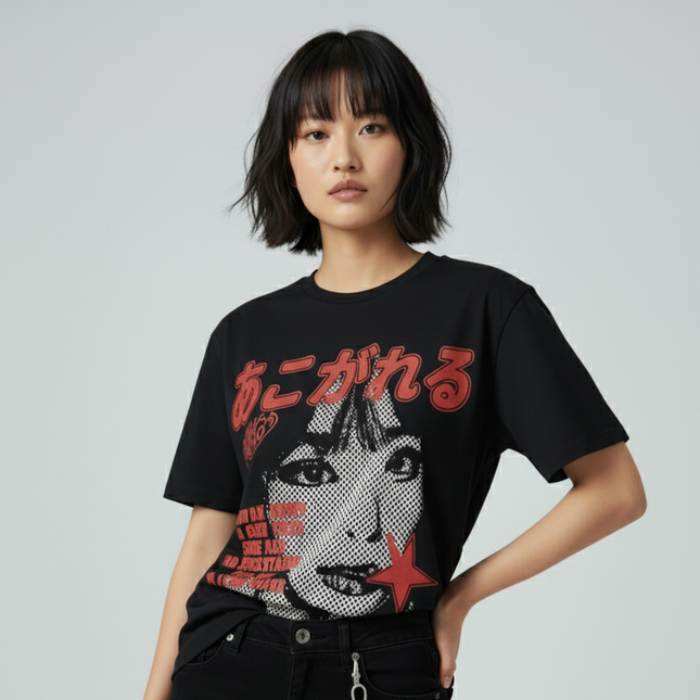 Y2K "New Start" Crew Neck T-Shirt