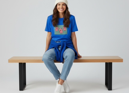 Womens 'Three little Pigs' Design Multi-colour TShirts