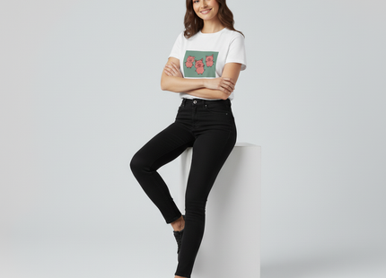 Womens 'Three little Pigs' Design Multi-colour TShirts